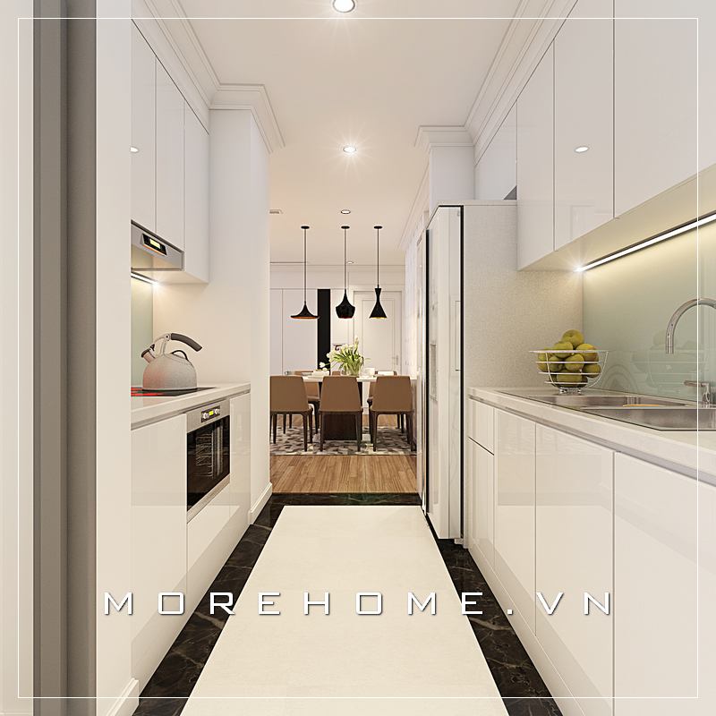 Thiết kế nội thất phòng bếp đẹp, cao cấp